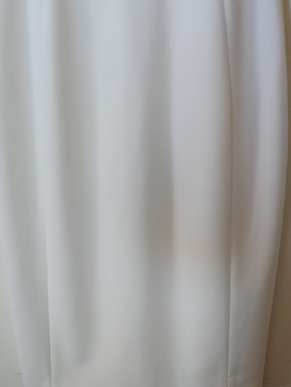 Calvin Klein White Sleeveless Midi Dress with Neck Bow - Picture 5 of 8